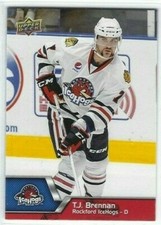 2014-15 Upper Deck AHL Hockey #54 T.J. Brennan (EC Salzburg)