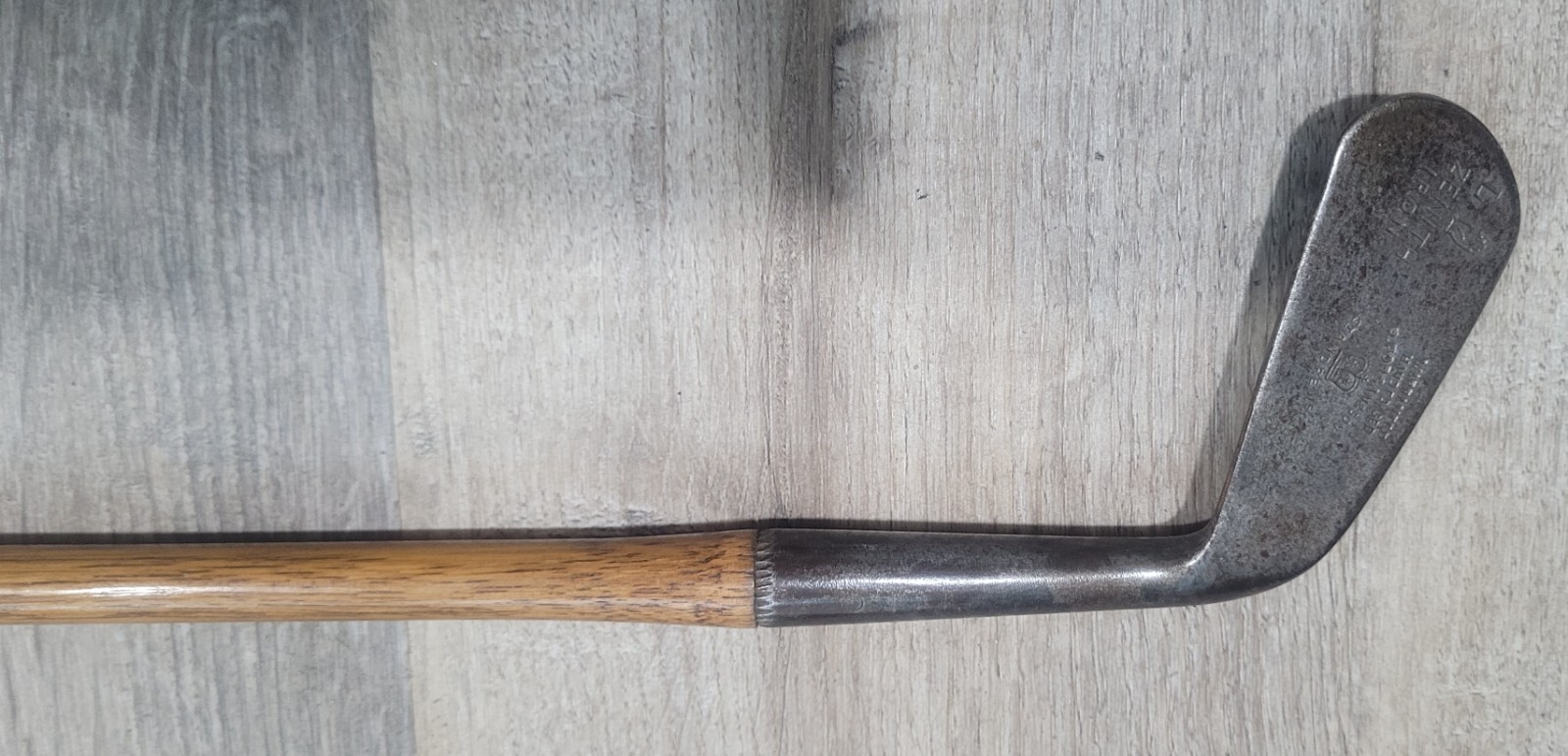 Antique Vintage Nicoll Zenith Robert Hickory Wood Shaft