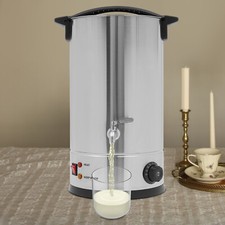 Silver Electric Melting Wax Oven Tabletop Stainless Steel Wax Melter 1400W