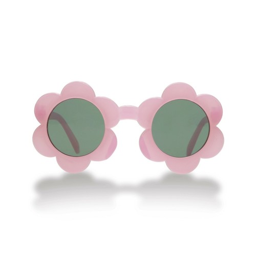 ShadyVEU Round Small Retro Sunflower Shape Cute Colorful Frame Kids Sunglasses - Picture 10 of 12
