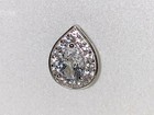 Kay Jewelers Sterling Silver Lab Created White Sapphire Tear Drop Earrings — photo 4