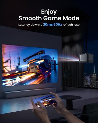 Dangbei DBX3 Pro 4K Projector, 1800 ISO Lumens, DLP