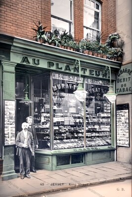 TF071 - Tabakladen, King Street, St Helier, Jersey - Foto 6''x4''