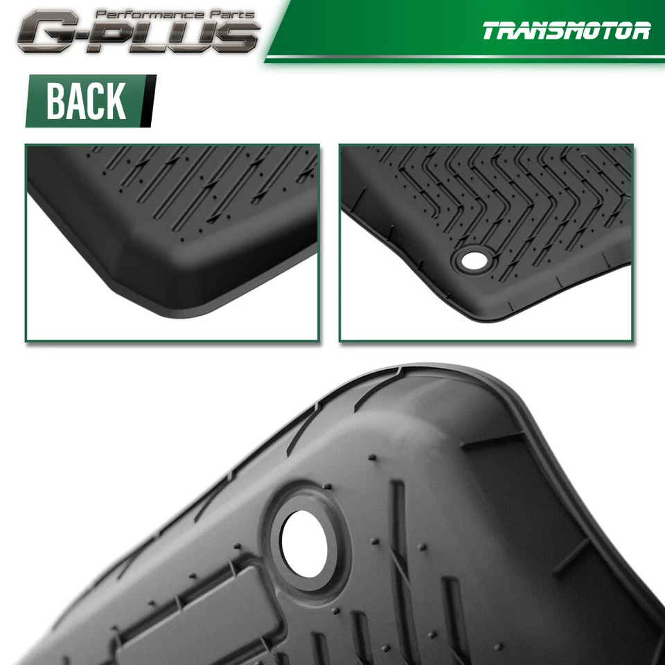 Alfombrillas TPE delanteras aptas para 94-02 Dodge Ram 1500 2500 3500 todo tipo de clima Foto 4 de 4