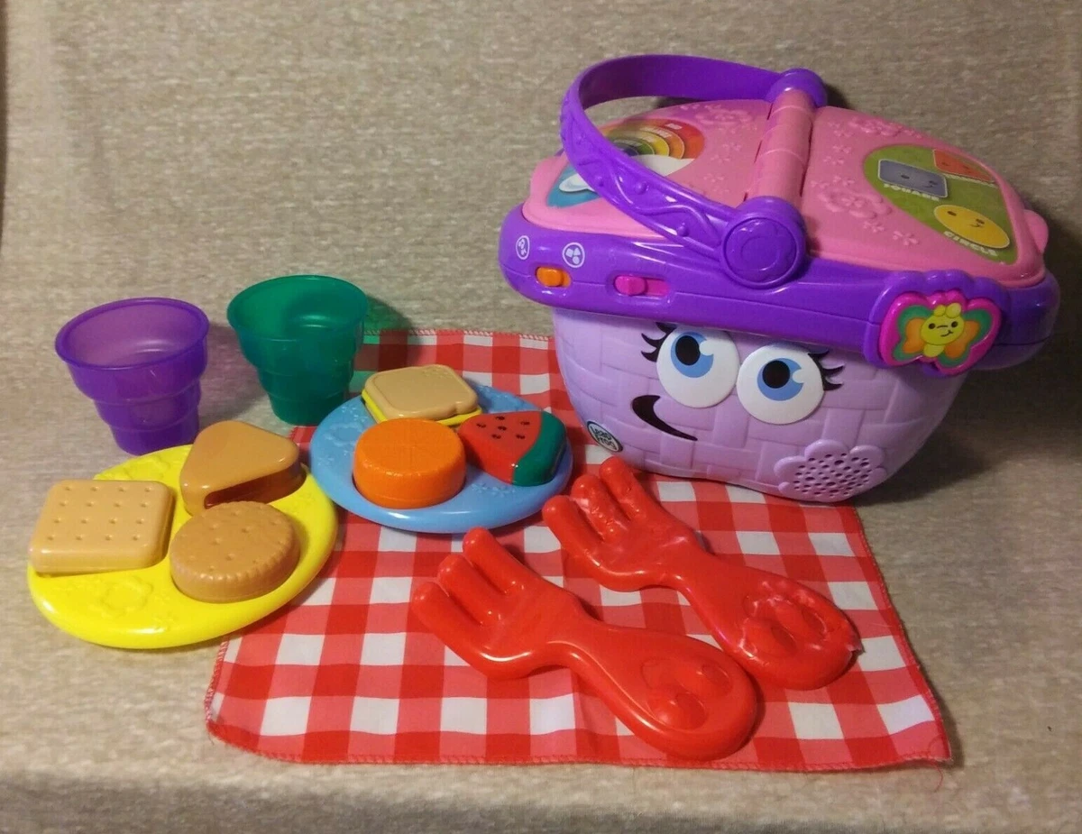 Leapfrog picnic hotsell basket pink