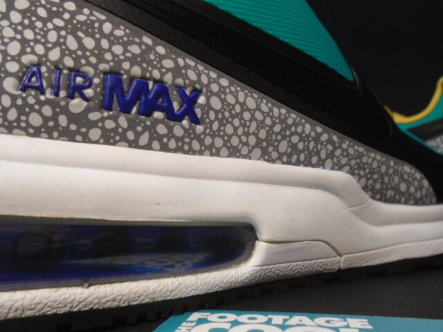NIKE AIR MAX LTD 3 MOD 1 SAFARI BLACK EMERALD GREEN WHITE ORANGE