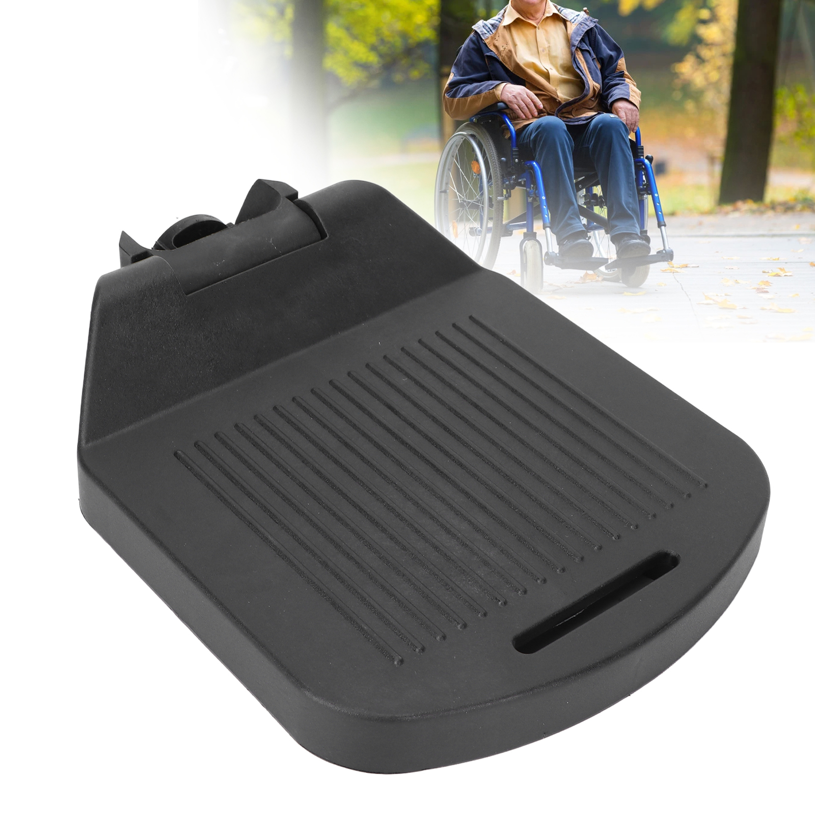 Wheelchair Footplate Replacement Textured Wheelchair Footrest Pedal