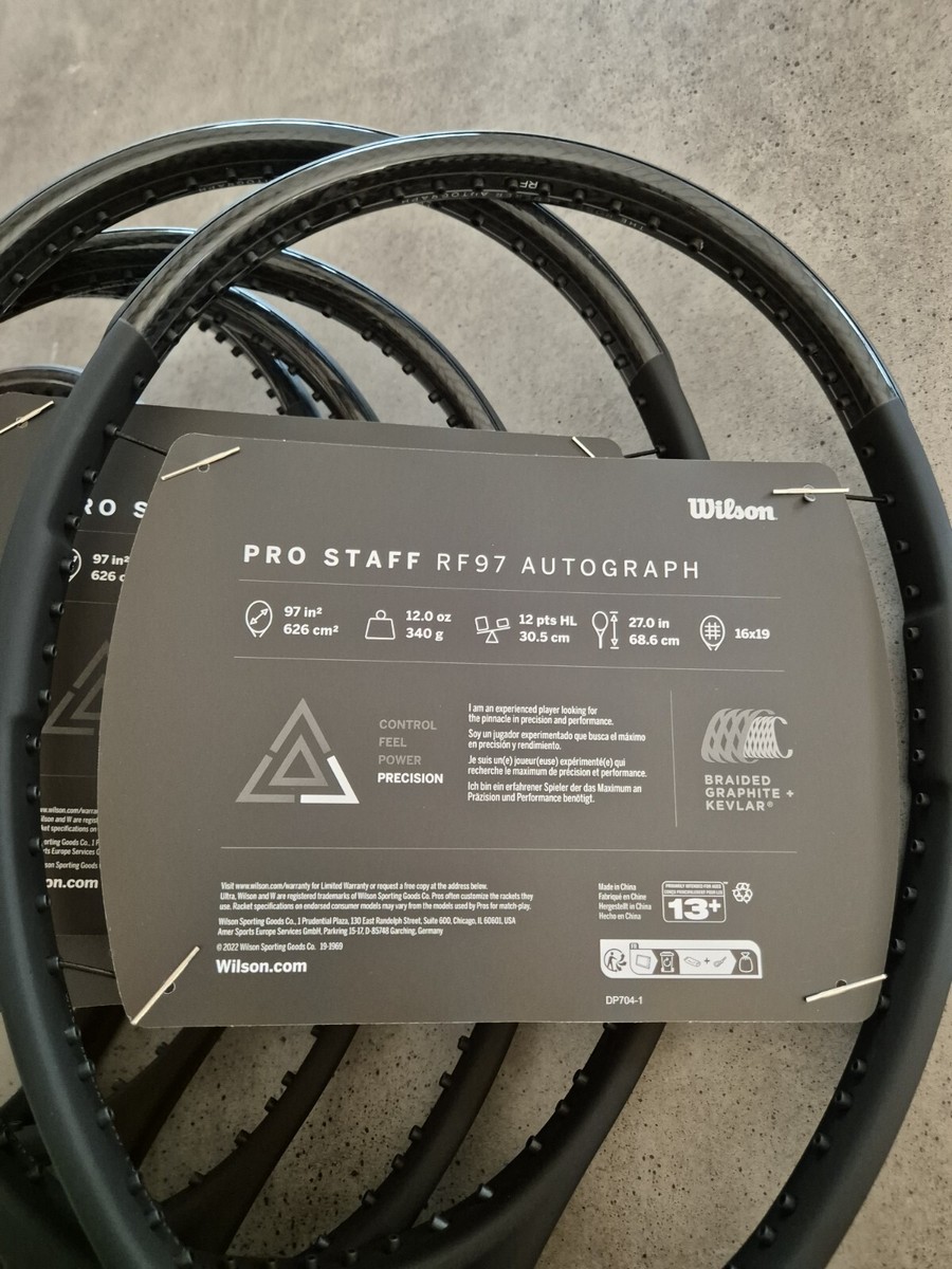 1x Wilson Pro Staff RF97 v13 Roger Federer Autograph Tennis