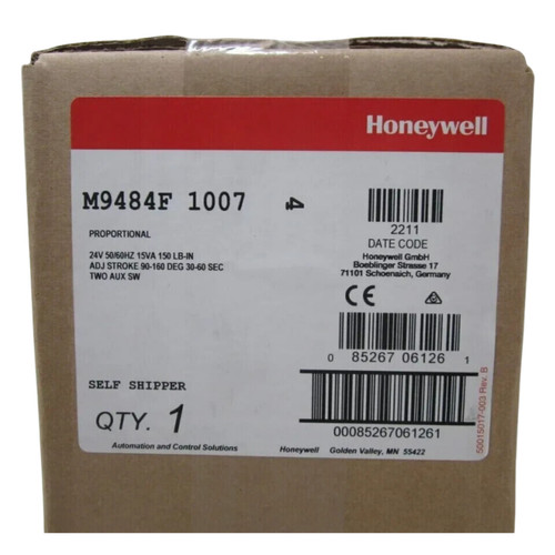 Honeywell M9484f1007 Modutrol IV Motor Actuator - Picture 2 of 3