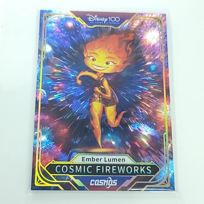 Ember Lumen 2023 Kakawow Cosmos Disney 100 ALL-STAR Cosmic Fireworks SSP DZ-212