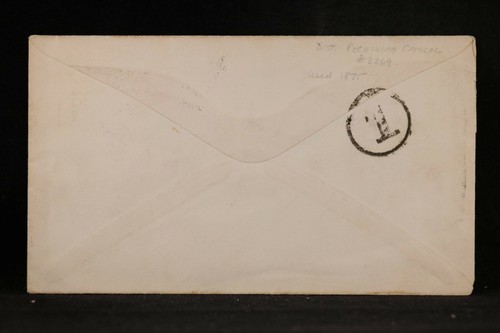New York: NY City 1870s Cole & Comstock Veneers, Fancy Woods Advertising Cover - Picture 2 of 2