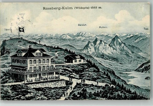 13540227 - Steinerberg Hotel Rossberg Wildspitz 1919