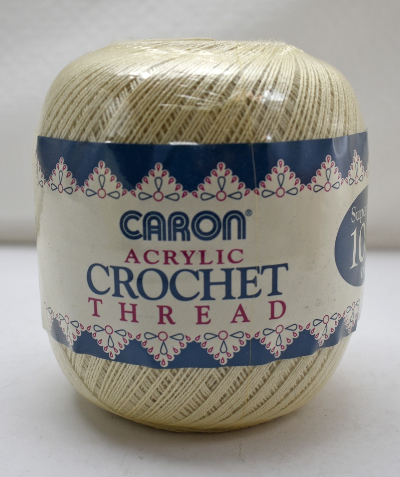 Caron Acrylic Crochet Thread Size 10 Super Value 1000 Yards Color