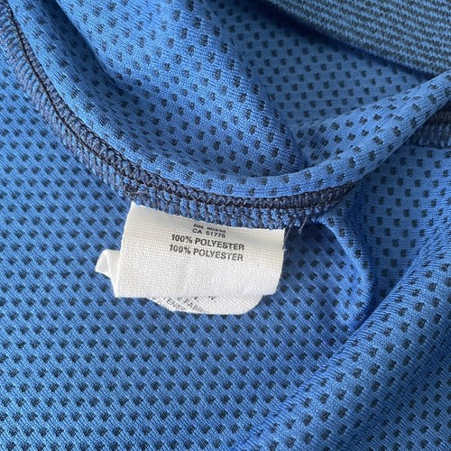 Ogio Polo Shirt Mens XL Blue Short Sleeve Golf Logo Polyester Adult - Picture 6 of 12