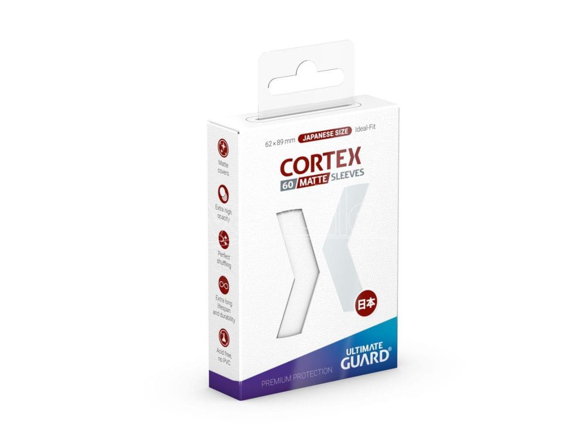 Ultimate Guard Cortex Sleeves Japanese Size Matte  White (60) Ultimate Guard