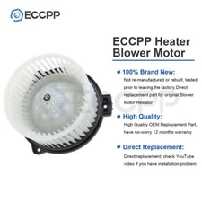 HVAC Heater Blower Motor w/Fan for Toyota 2001-07 Sequoia 04 05-06 Tundra 700063