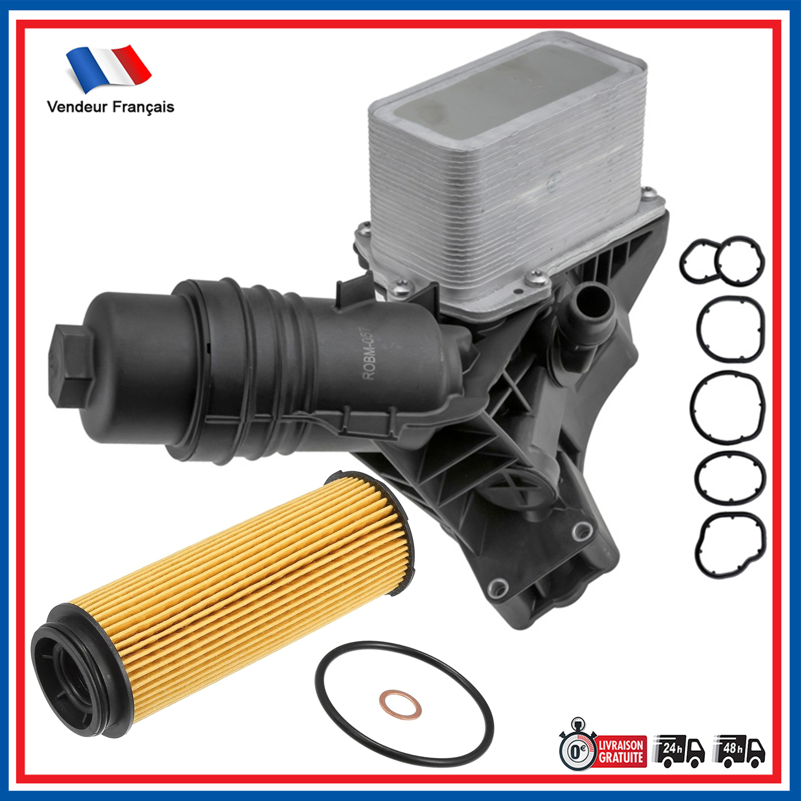 Radiateur d'huile pour BMW Série 1 2 3 4 refroidisseur moteur OE 11428583901