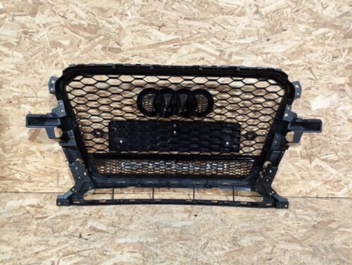 For Audi Q5 SQ5 RSQ5 Front bumper honeycomb Black Grille Grill 12-15 Quattro - Picture 10 of 10