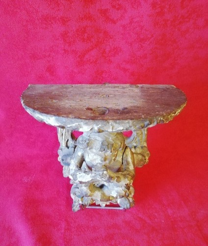 Small 18th Century Wall Lamp Console - Picture 2 of 14