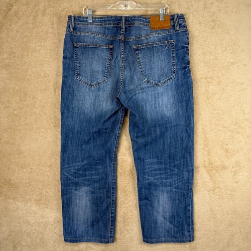Jeans William Rast uomo 38x26 blu relaxed dritto legacy lavaggio medio denim - Foto 2 di 14