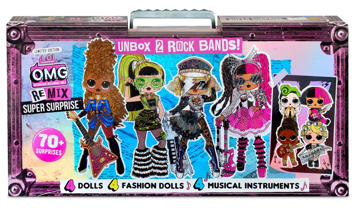 Lol Remix Super Surprise LOL Surprise OMG ReMix Super Surprise Fashion Doll 4-Pack [70+ Surprises!]  35051567172 | eBay