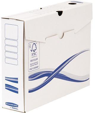 BANKERS BOX 128019072 Bankers Box Archivschacht el Basic 4460102 A4+ 80mm ws/bl