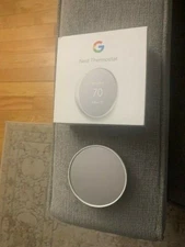 Google Nest Smart Thermostat, Snow - GA01334-US