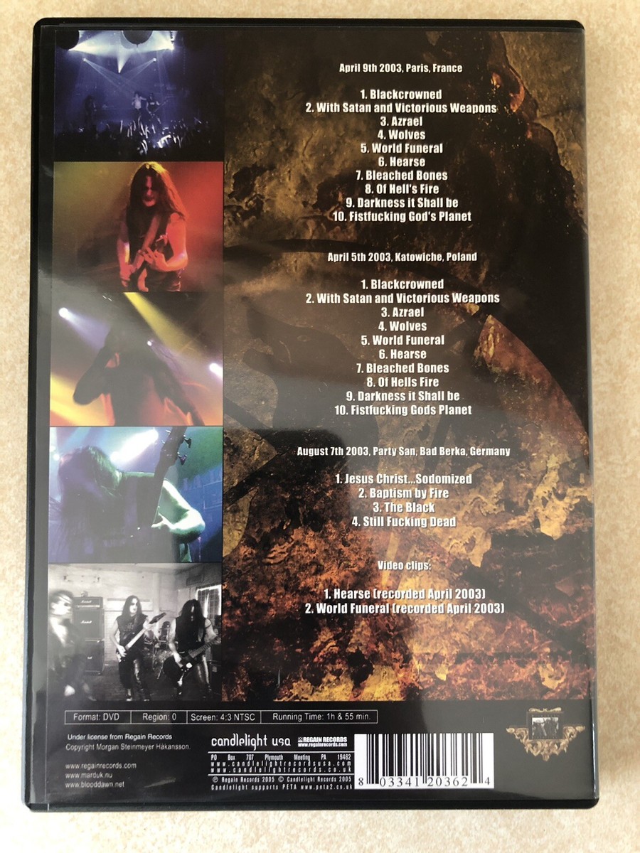 Marduk - Funeral Marches and Warsongs (DVD, 2005) Excellent Near