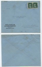 88890 - Beleg Pf&auml;lzische M&ouml;belfabrik - Speyer 29.6.1928