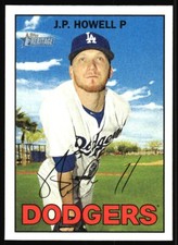 2016 Topps Heritage J.P. Howell #217 Los Angeles Dodgers