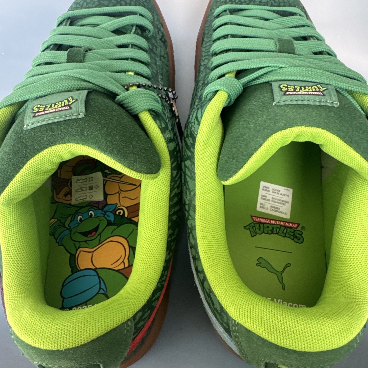 Size 12 - Teenage Mutant Ninja Turtles x Puma Suede XL The Four