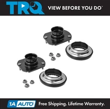 TRQ Front Upper Strut Shock Mount w/ Bearing Kit Pair Left & Right For Traverse