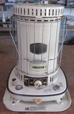 older Corona 22-DK large kerosene heater made in Japan 22,600 BTU