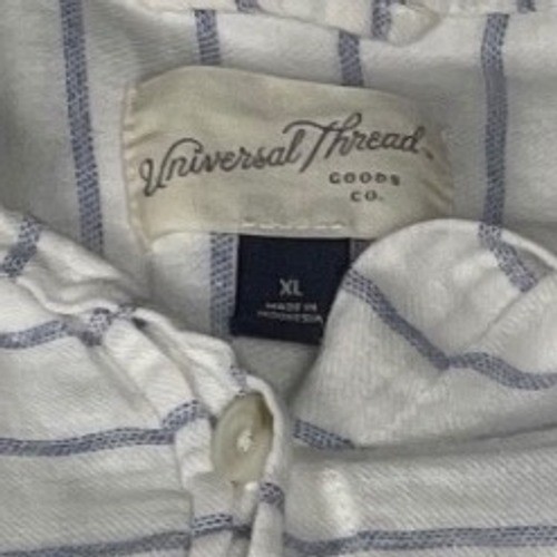 Universal Thread Womens Striped Button Up Shirt X… - image 2