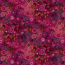 Timeless Treasures Calico Cat Pink Circle Dots Cotton Quilt Fabric By The Yard