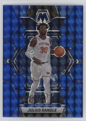 2022-23 Panini Mosaic Blue Mosaic Prizm 34/199 Julius Randle #35 13sv