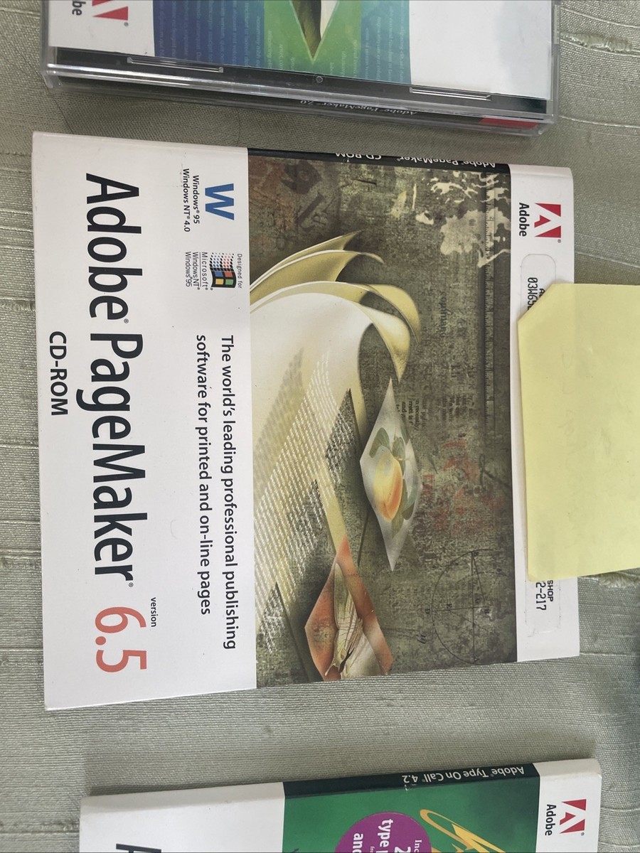 Adobe PageMaker 7.0 (Retail) (1 User/s) - Full Version for Windows