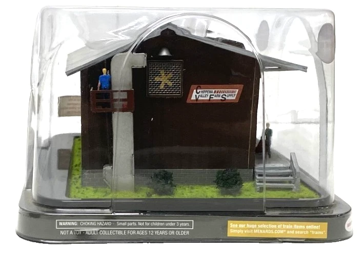 Menards escala HO 219-5005 Chippewa Valley granja suministros edificio nuevo en caja Foto 3 de 4