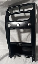 2002-2004 Nissan Xterra Radio Bezel Trim In Black INSTRUMENT CLUSTER BEZEL