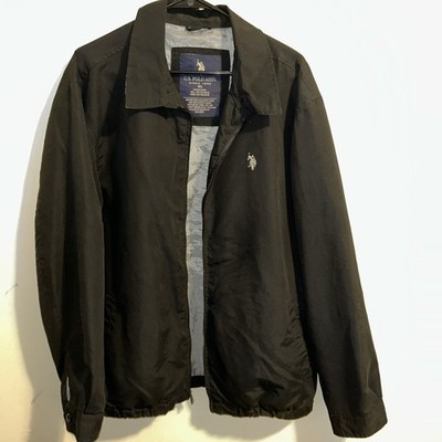 US Polo Assn. Jacket with Collar,  Fill Zip, And Pockets Men s XL