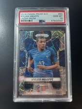 Kylian Mbappe 2018 Panini Lazer Prizm #80 PSA 10 Rookie RC