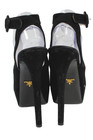 Prada Womens Suede Platform Peep Toe Slingbacks Pumps Black Size 40 10 — photo 3