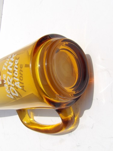 vintage FLORIDA wet your WHISTLE went to P LEAVE THIS DRINK ALONE beer MUG - Foto 9 di 10