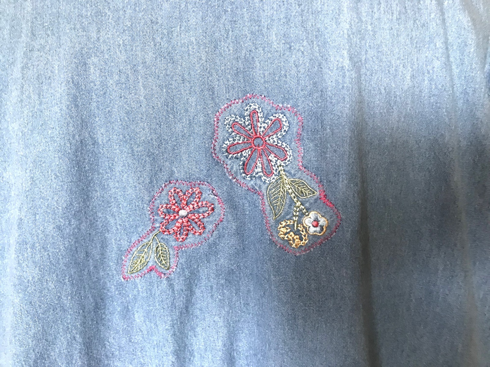 Upcycled Spring Maxi Duster, Handmade Patchwork B… - image 13