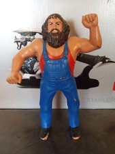 8038 Vintage WWF LJN Hillbilly Jim Seria 1 (1984) Wrestling Superstars Act. Figa