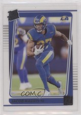 2021 Panini Clearly Donruss Rated Rookie Jacob Harris #90 0nj5