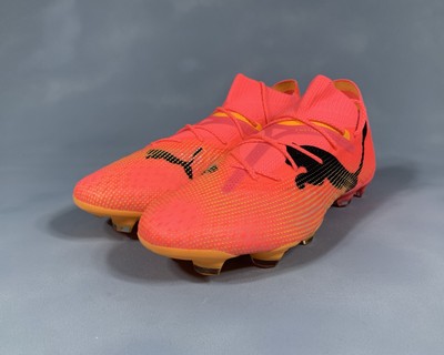 Puma Future 7 Ultimate FG AG Soccer Cleats Pink Orange 107599-03