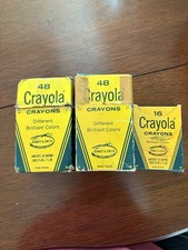 Vtg Crayola Crayons Lot Retired Binney Smith USA 80 s 90 s