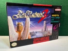 ActRaiser 2 (Super Nintendo SNES, 1993) Complete CIB Dead-Mint Cart Authentic