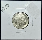 1925 Buffalo Nickel Sharp F-VF Features Full Date Partial Horn Better Date 5C